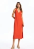 FASHION ELBİSE 378K1 - KİREMİT
