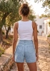 FASHION ŞORT 383K1 - MAVİ