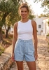 FASHION ŞORT 383K1 - MAVİ
