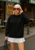 FASHION SWEAT 0099K1 - SİYAH