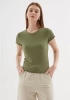 FASHION TSHIRT 444K1 - HAKİ