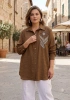 GİLDA TUNİK 40387 - KAHVE