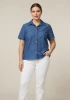 MAAMS BLUZ B-079 - İNDİGO