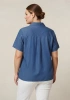 MAAMS BLUZ B-079 - İNDİGO