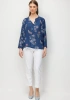 Mİ BLUZ 54554 - İNDİGO