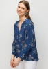 Mİ BLUZ 54554 - İNDİGO