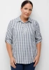 Mİ BLUZ 85406 - LACİVERT