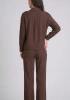 Mİ PANTOLON 85365 - KAHVE