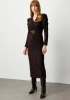 MODAİLGİ ELBİSE 60022 - KAHVE