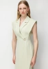 MODAİLGİ ELBİSE 60087 - MİNT YEŞİLİ