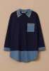 SCL SWEAT 2311005 - LACİVERT