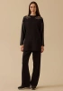 SCL SWEAT 2311012 - 21011015 PANTOLON /TAKIM SİYAH