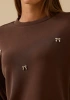 SEÇİL SWEAT 2310002 - KAHVE