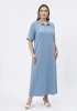 SEDNA ELBİSE 7811 - LACİVERT