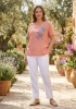 X-LİFE BLUZ 7019 - GÜL KURUSU