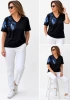 X-LİFE TSHIRT 7040 - SİYAH