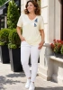 X-LİFE TSHIRT 7077 - SARI