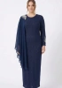 YENAL ELBİSE 7060 - LACİVERT