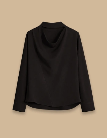 SEÇİL BLUZ 1810005 - SİYAH