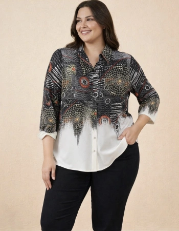 FLAŞ KREP GÖMLEK 1106 - GRİ