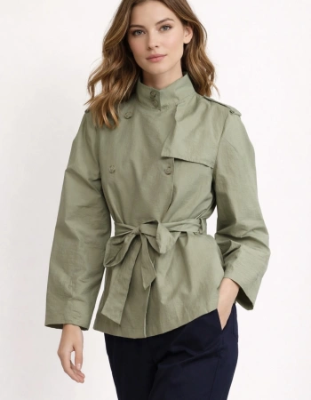 DOOP TRENÇKOT 8605 - YEŞİL