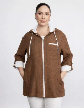 SEDNA TUNİK 7035 - KAHVE