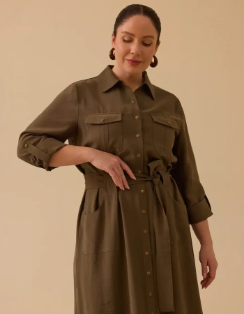 GALA-Xİ ELBİSE 1314005 - HAKİ