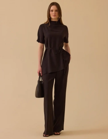 SEÇİL BLUZ 1810006 - SİYAH