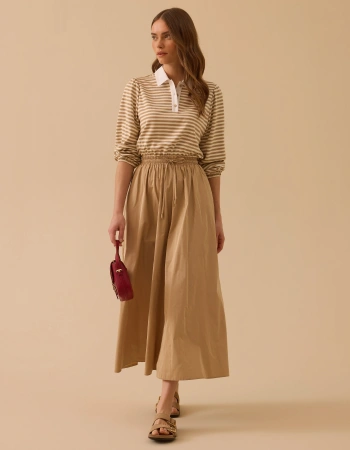 SCL ELBİSE 311007 - BEJ