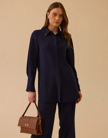 SCL GÖMLEK 1511008 - LACİVERT