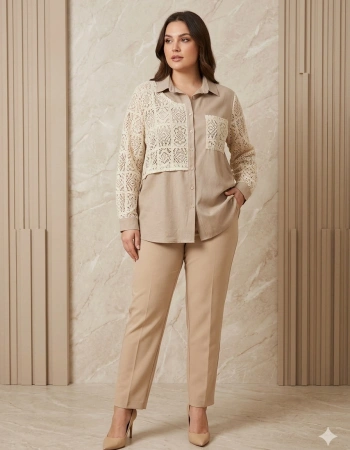 LİM GÖMLEK 5111 - BEJ