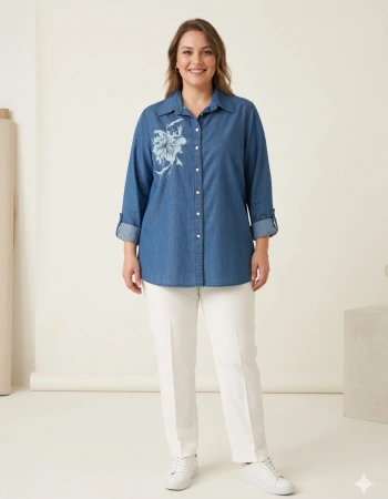 SEDNA GÖMLEK 7004 - LACİVERT