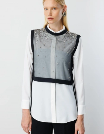 MODAİLGİ SVTR.TK 10001 - SİYAH-EKRU