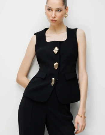 MODAİLGİ CEKET 71010 - SİYAH