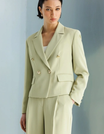 MODAİLGİ CEKET 70050 - MİNT YEŞİLİ