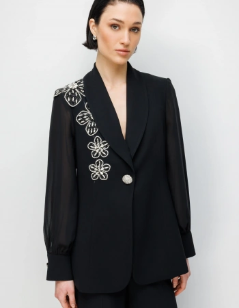 MODAİLGİ CEKET 75021 - SİYAH