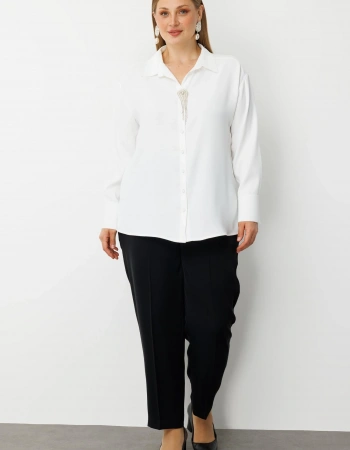 GİLDA GÖMLEK 40033 - EKRU