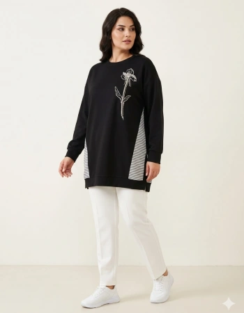 FUAT GÜRŞEN TUNİK 5366-1 - SİYAH