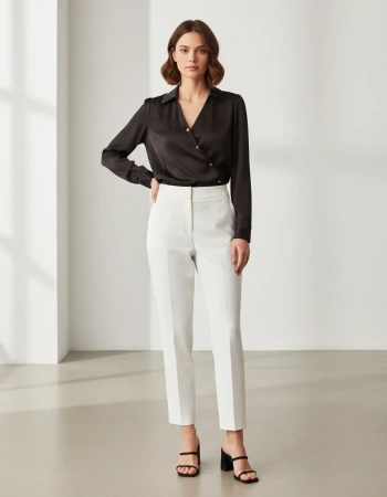 SEÇİL BLUZ 1810016 - SİYAH