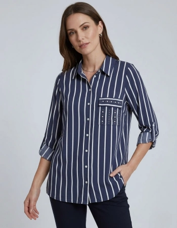 FLAŞ MODAL GÖMLEK 1121 - LACİVERT