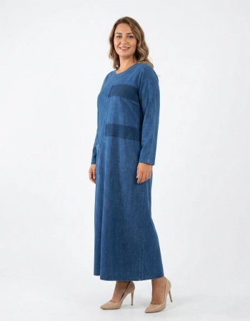 KHAOS ELBİSE 216 - İNDİGO