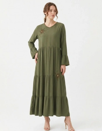 KHAOS PENYE ELBİSE 101 - YEŞİL