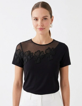 VEDİ TSHIRT 7027 - SİYAH