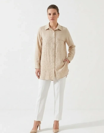 FUATGÜRSEN TUNİK 5346 - BEJ