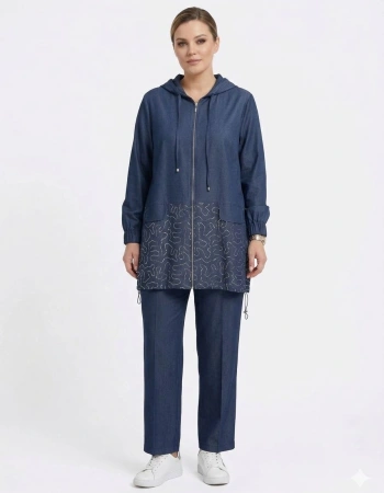 SEDNA PANTOLON 7220 - LACİVERT