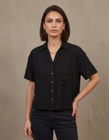 FASHION GÖMLEK 0022K - SİYAH