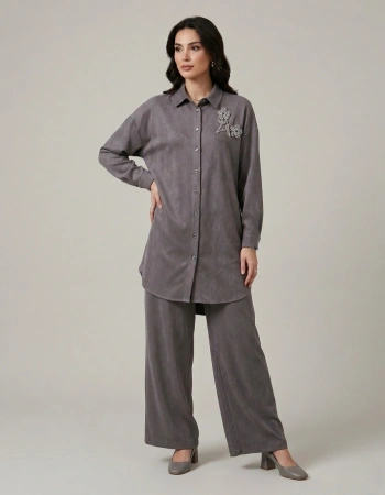 OTTO TUNİK PANTOLON TAKIM  3320 - ANTRASİT