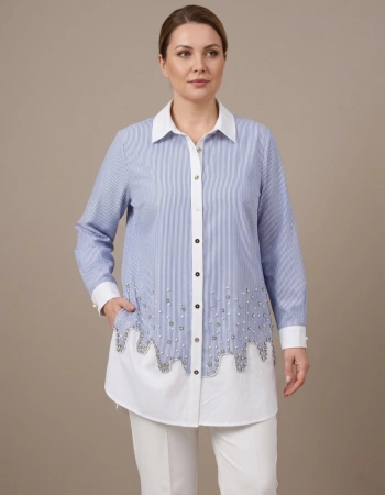 FUAT GÜRŞEN TUNİK 5304 - LACİVERT