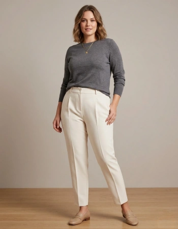 AKDENİZ PANTOLON 5008 - KREM