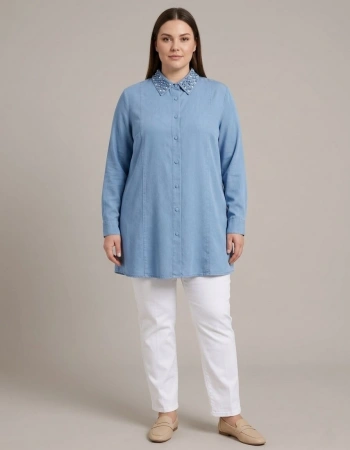 SEDNA TUNİK 7027 - MAVİ